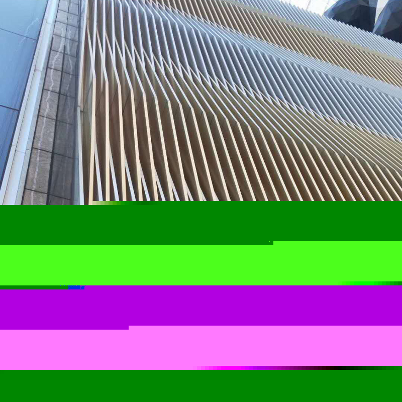氟碳波紋鋁單方通