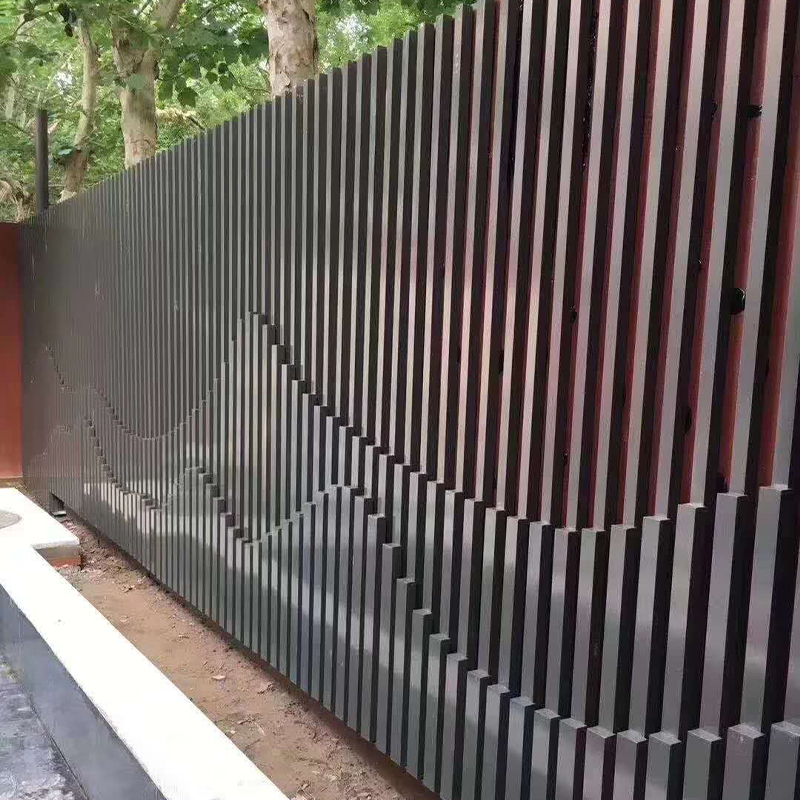 鋁方通實景